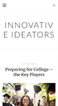 Mobile Screenshot of innovativeideators.com